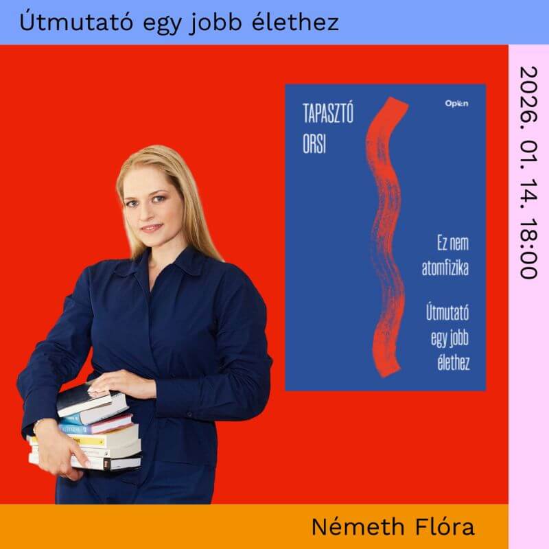 2026/1 | Január 14. - olvasójegy (Tapasztó Orsi - Ez nem atomfizika)
