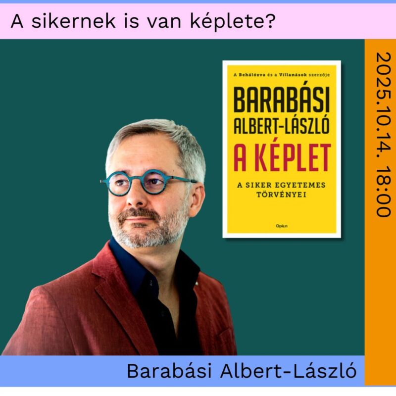 2025/6 | Október 14. - olvasójegy (Barabási Albert-László - Képlet)